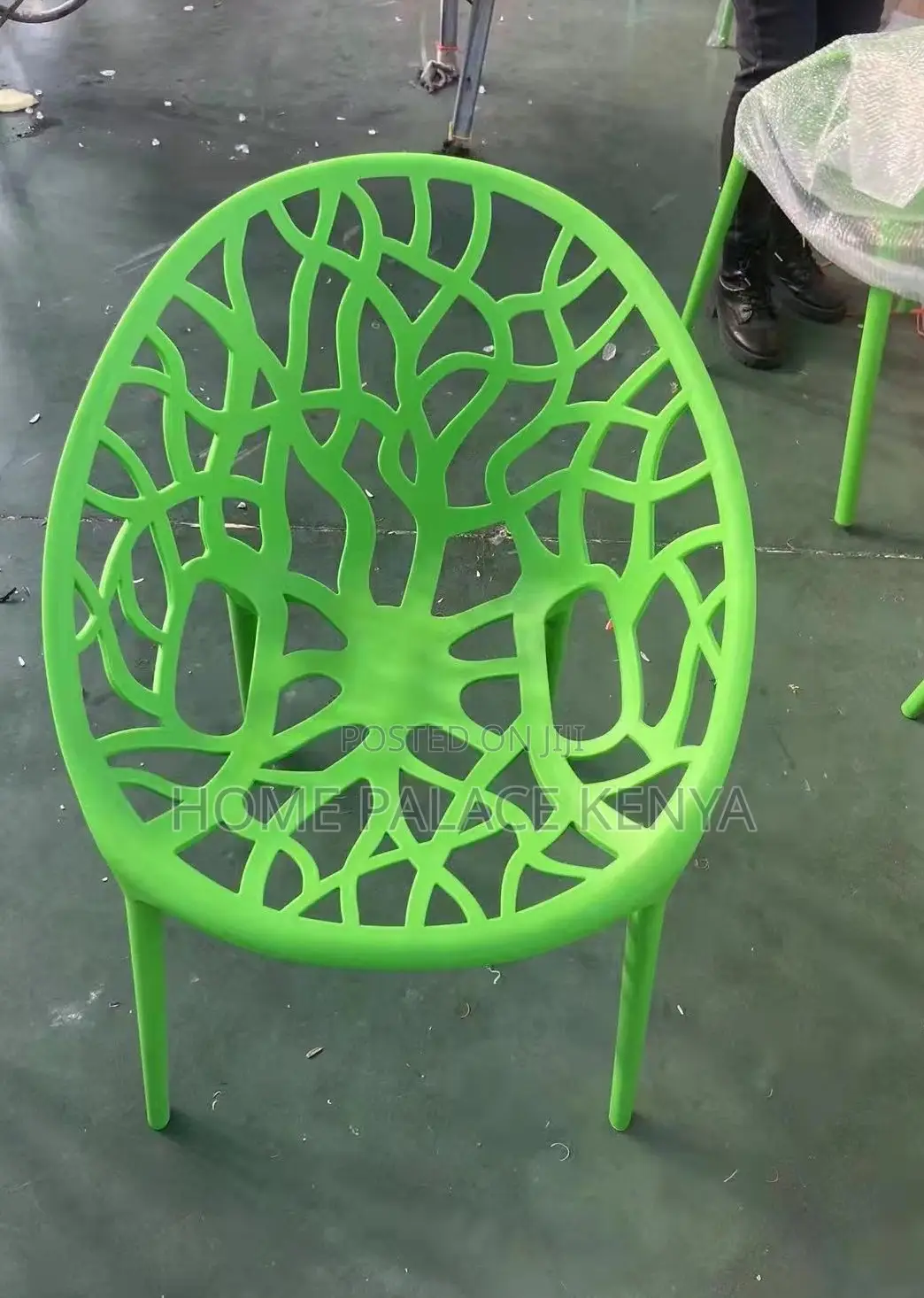 Dining Chair: Modern Pp Plastic Bistro Chair