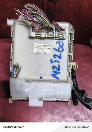 Fuse Box Toyota Premio 2010