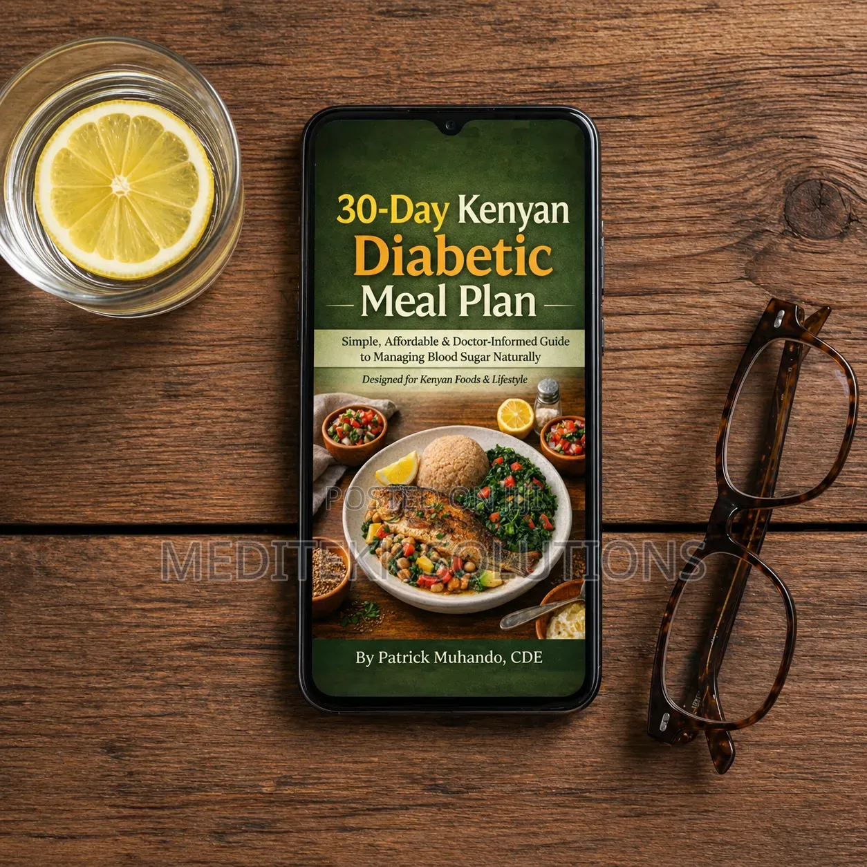 30-Day Kenyan Diabetic Meal Plan (Instant Pdf)- Control Blood Sugar