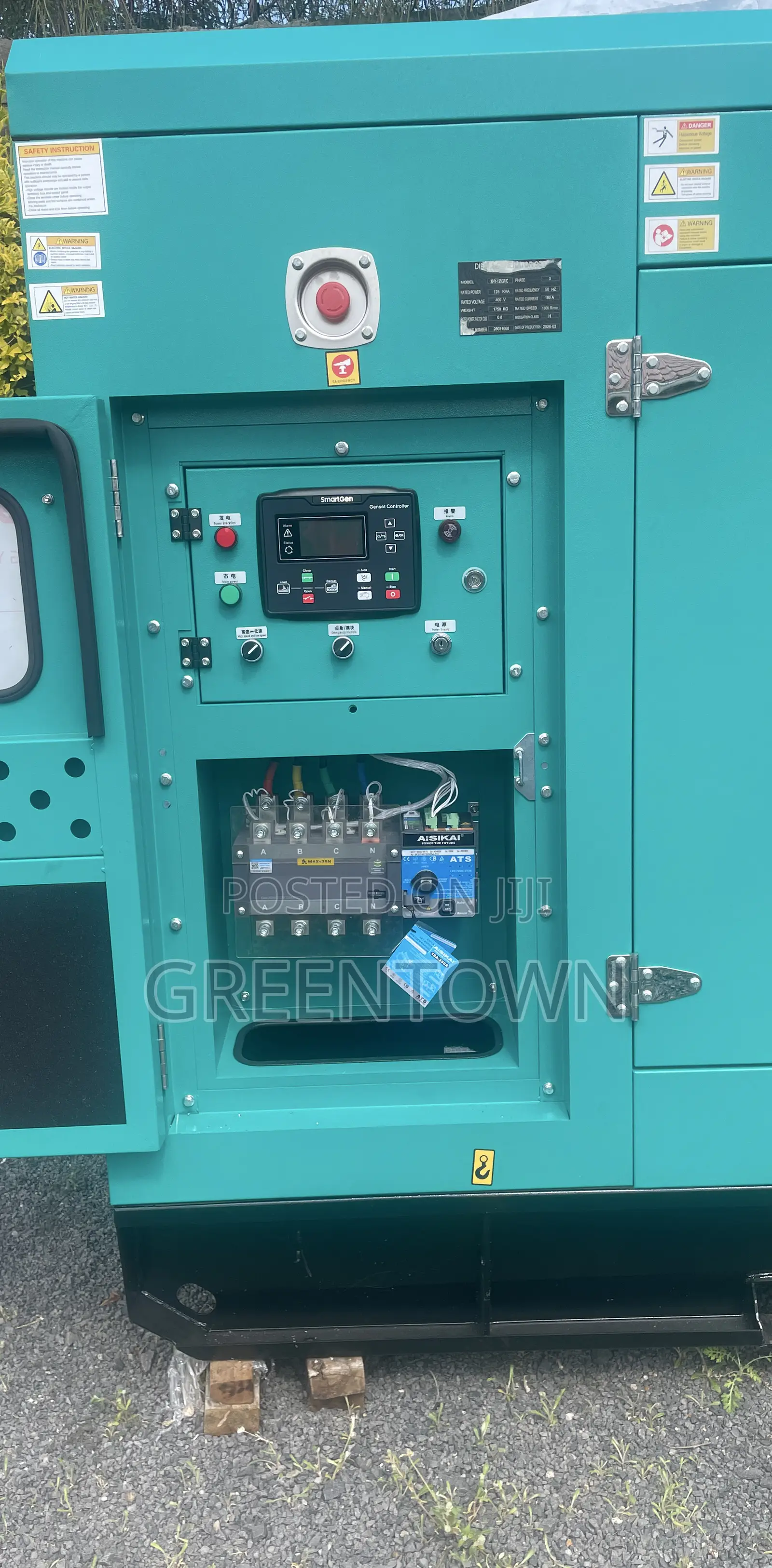 125kva Generator – Ats | Free Installation | Spare Parts Available
