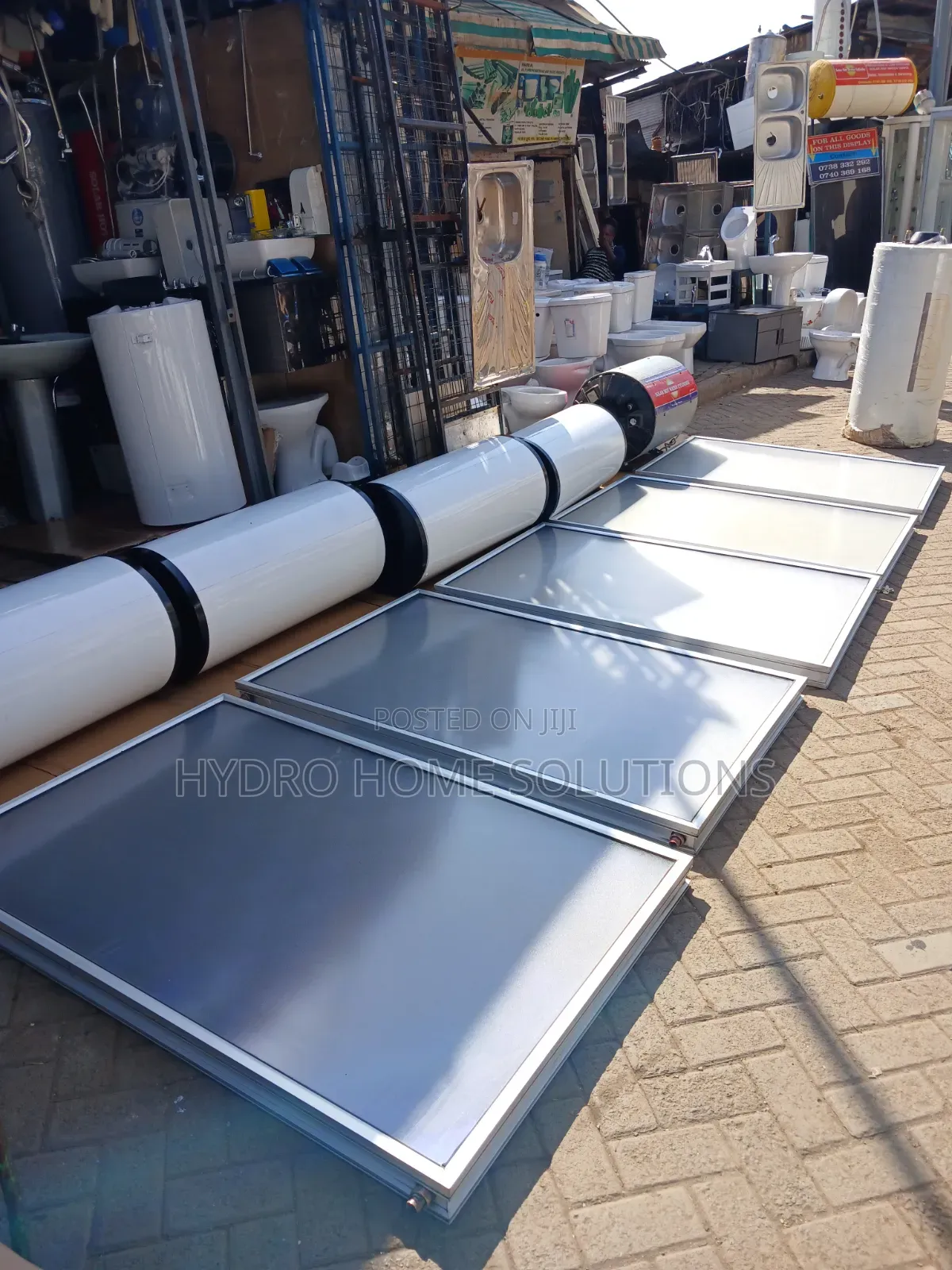 Solar Panels and Their Tanks