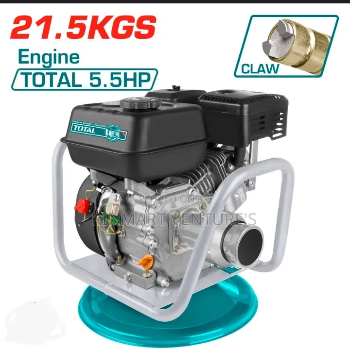 Total Gasoline Concrete Vibrator 5.5hp With 45mm Vibrator Poker