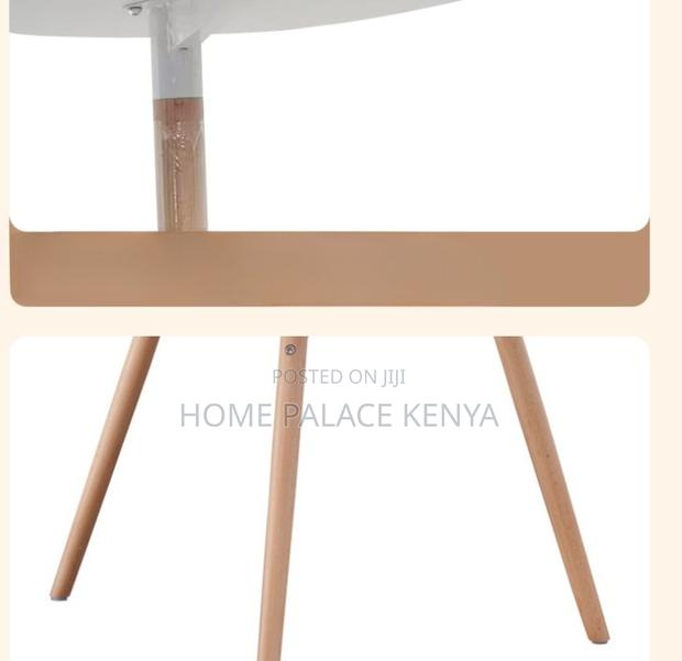 Dining Table: Nordic Dining Table With MDF Top - thumbnail 2