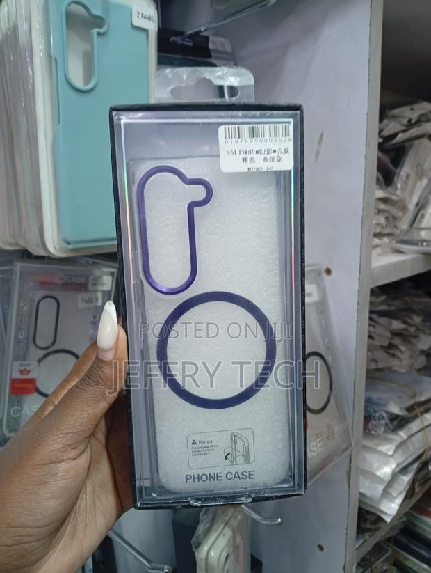 Jikio Samsung Galaxy Z Fold 6 Transparent Slim Case