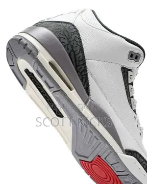 Air Jordan 3 Og Retro “ Cement Grey ”
Quality Pure Leather 