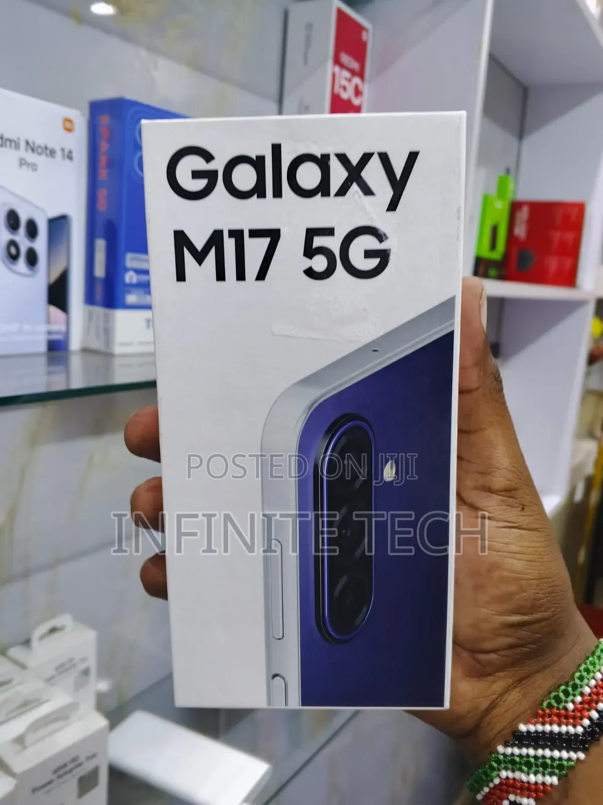 New Samsung Galaxy M17 5G 128 GB Black