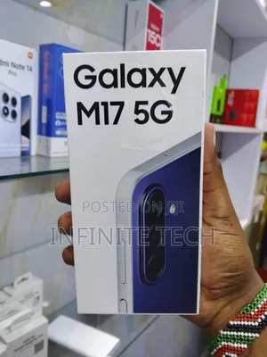 New Samsung Galaxy M17 5G 128 GB Black