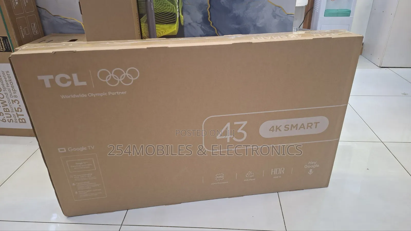 TCL V6d 43 Inch Direct Led HDR Smart TV (2026)
