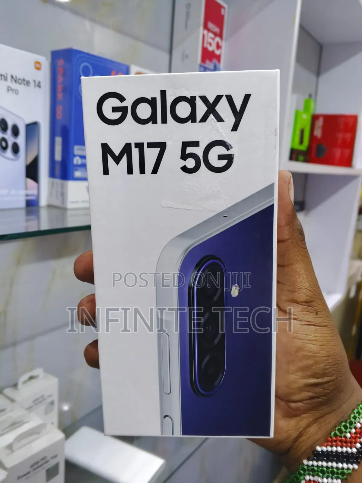 New Samsung Galaxy M17 5G 128 GB Black