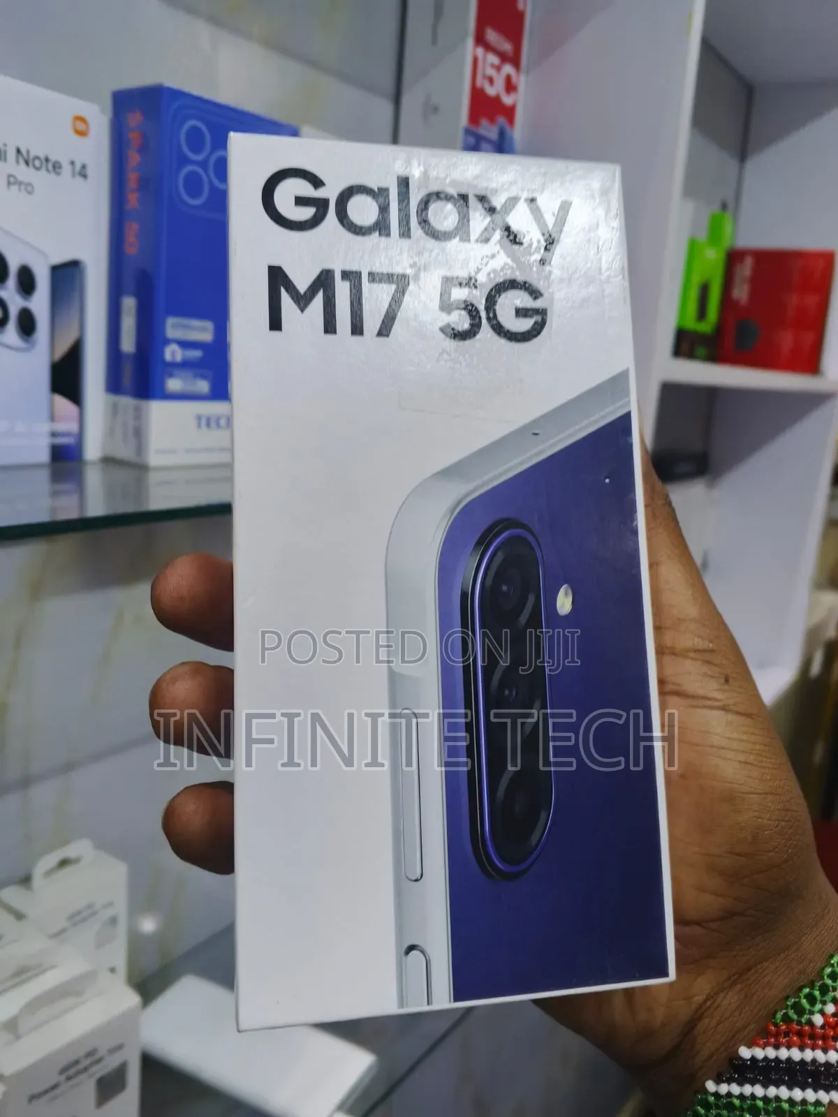 New Samsung Galaxy M17 5G 128 GB Black