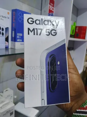 New Samsung Galaxy M17 5G 128 GB Black