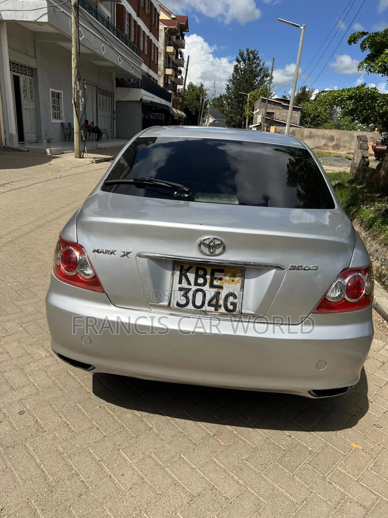 Toyota Mark X 2006 Silver