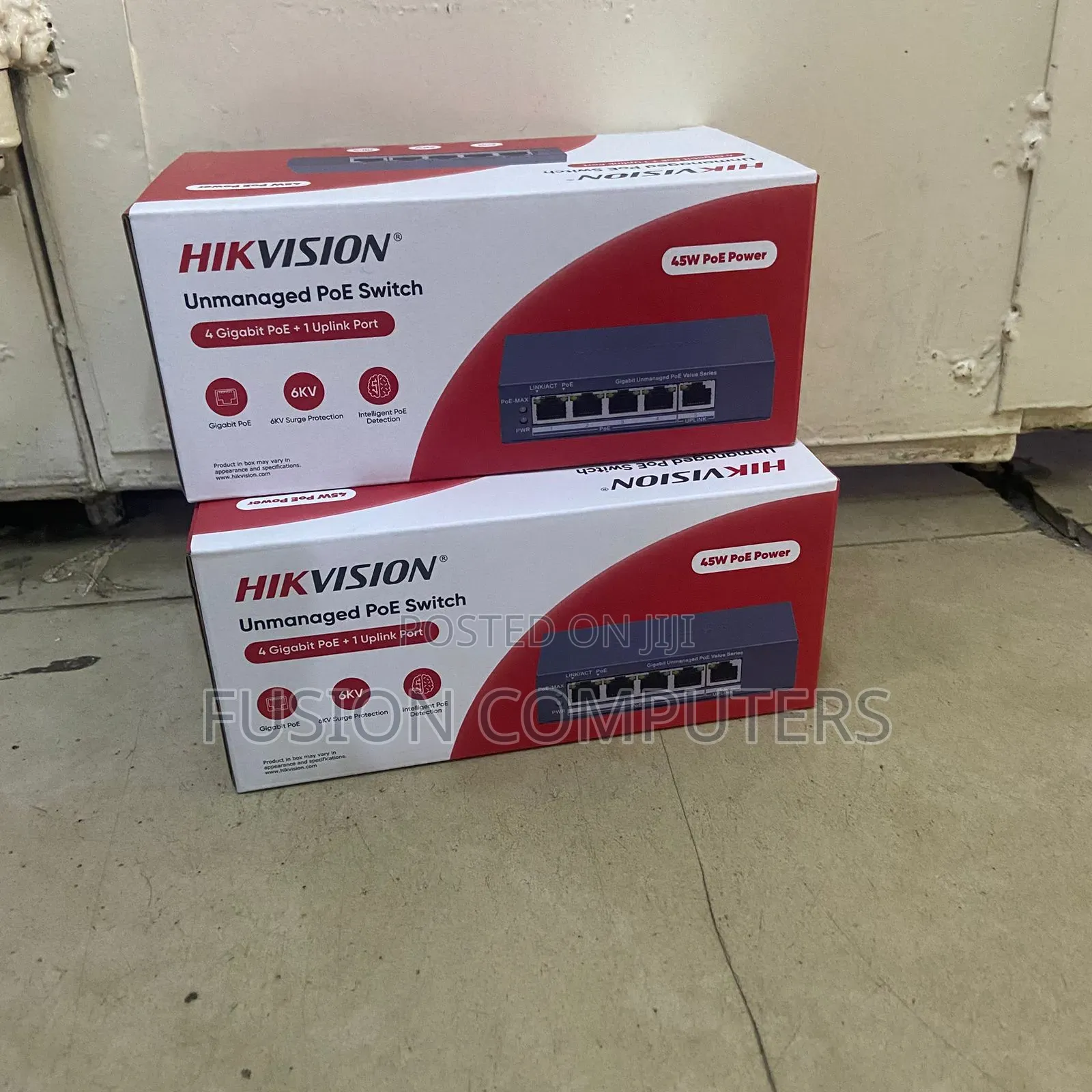 Hikvisiomn Ds-3e1106p-Ei/M – 4-Port Fast Ethernet Smart Poe 45w