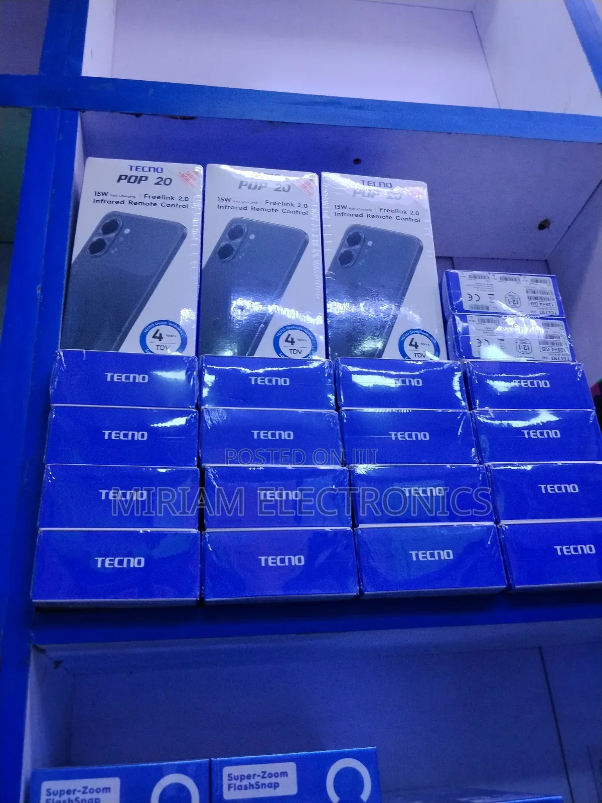 New Tecno Pop 20 64 GB Black