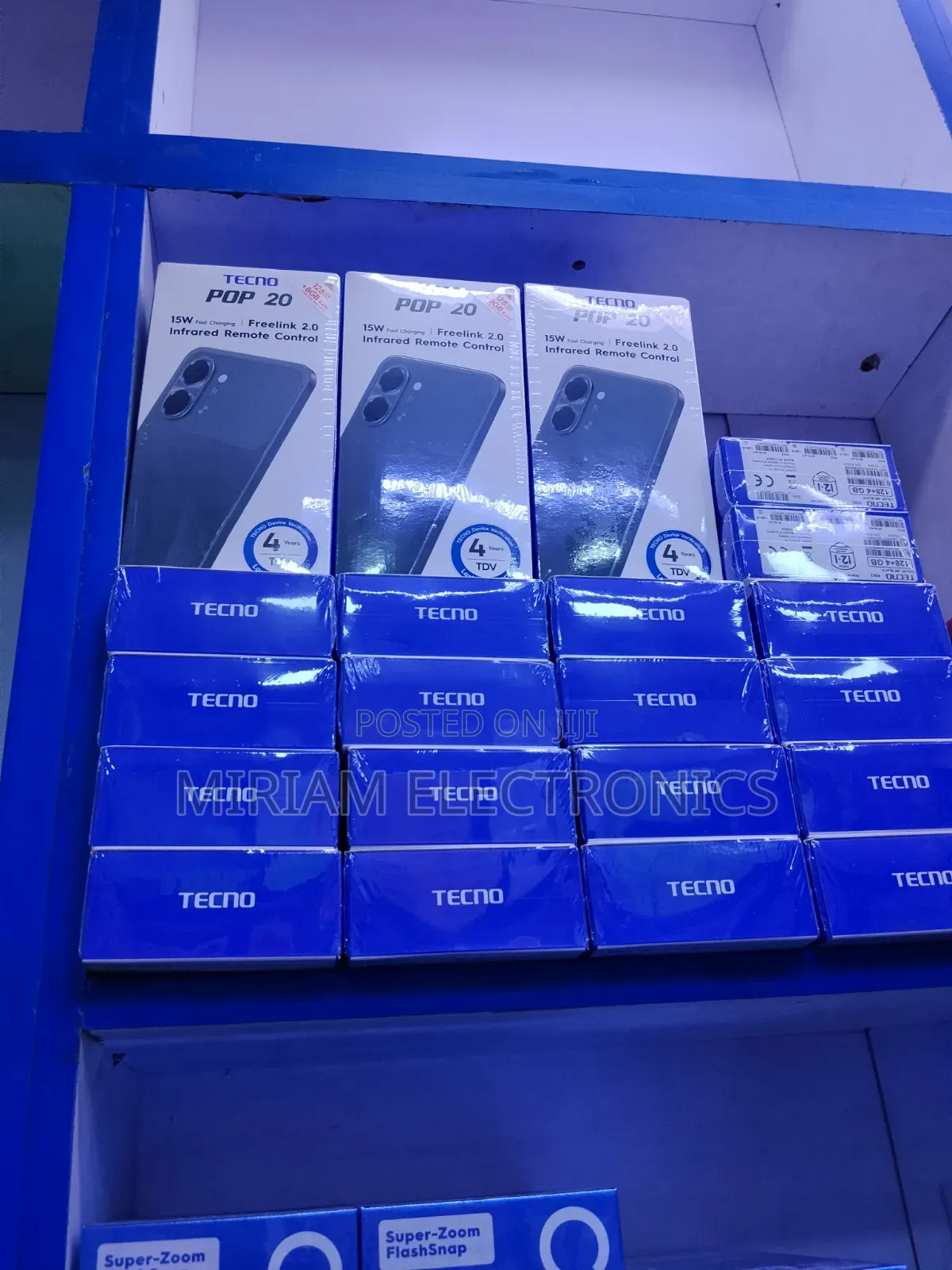 New Tecno Pop 20 64 GB Black