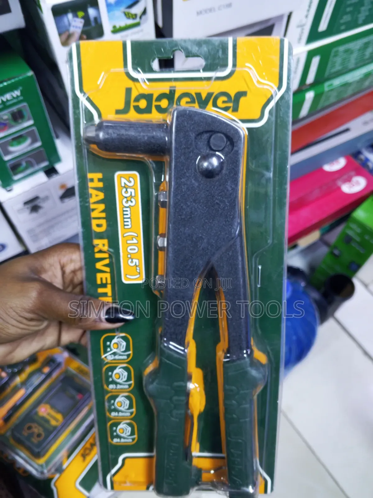 253mm Jadever Hand Riveter