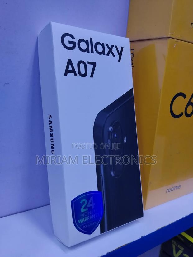 New Samsung Galaxy A07 128 GB Black - thumbnail 2