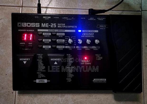 Boss Me25 Multi Effect Pedal - thumbnail 2
