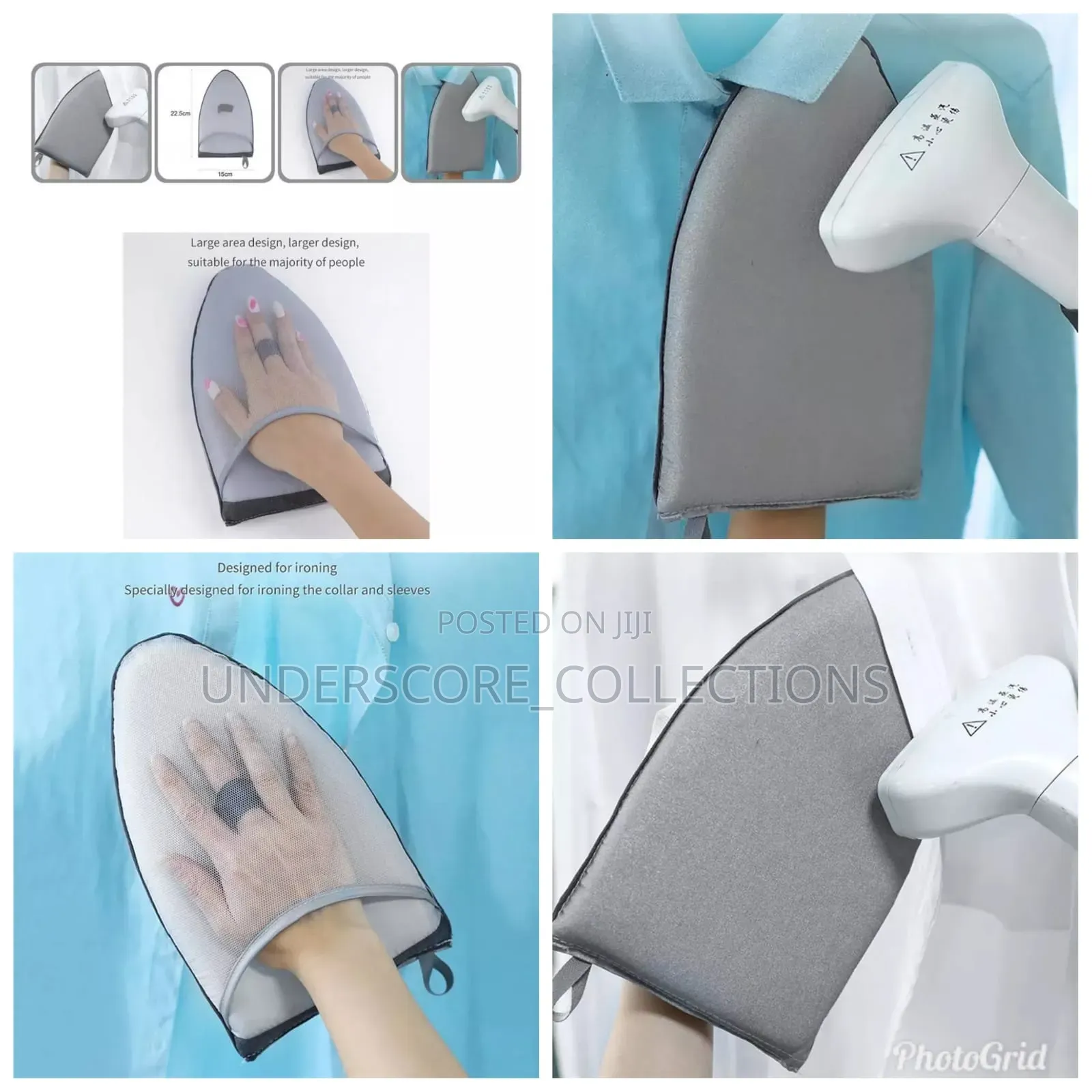 Highly Insulated Hand Held Iron Pad.Perfect for Steam Irons