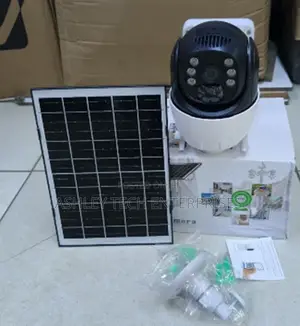 V380 4g Solar Powered PTZ Security Camera