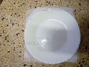 6 Pc Glass Side Plate/ 6 Pc Glass Desert Plate