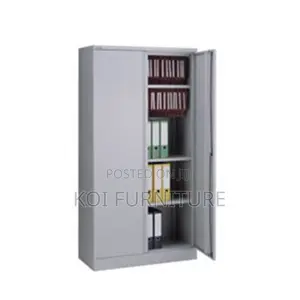 Office Cabinet; One Stop Executive Cabinet With Adjustable Shelves