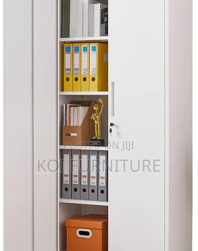 Office Cabinet; One Stop Executive Cabinet With Adjustable Shelves