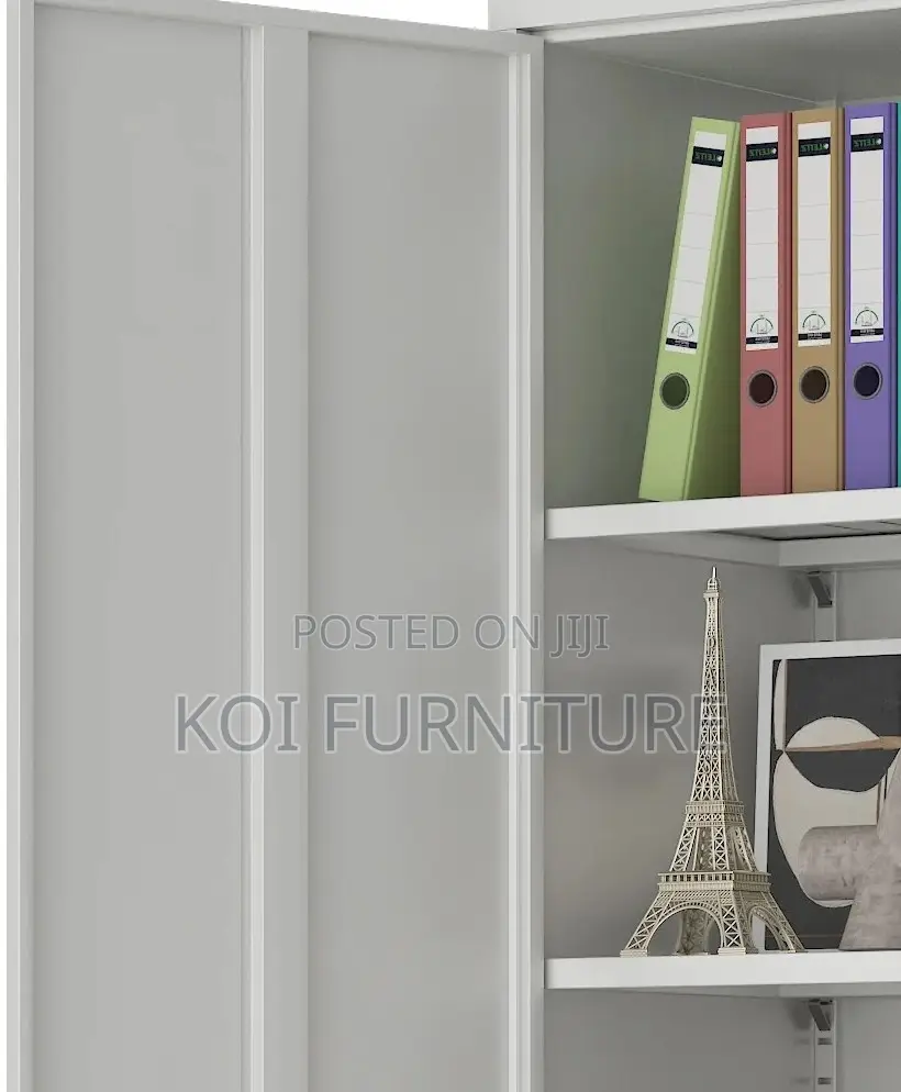 Office Cabinet; One Stop Executive Cabinet With Adjustable Shelves