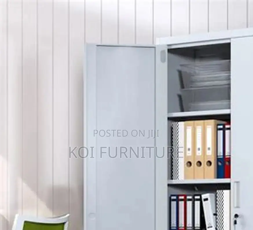 Office Cabinet; One Stop Executive Cabinet With Adjustable Shelves
