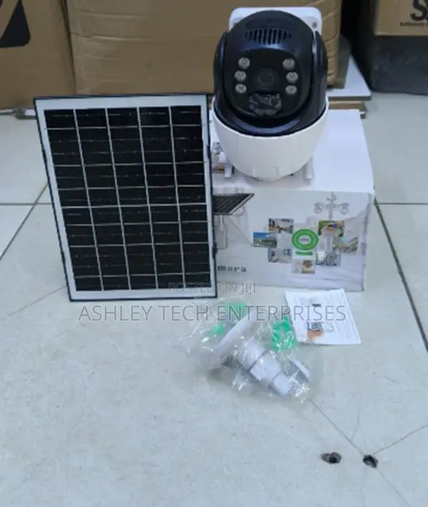 Solar Powered 4g PTZ CCTV Camera – V380 Smart Camera.