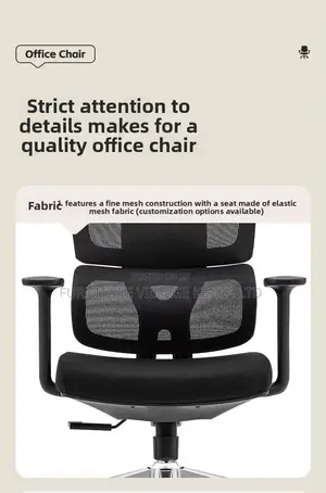 Mesh Staff Lumbar Support Ergonomic Chair