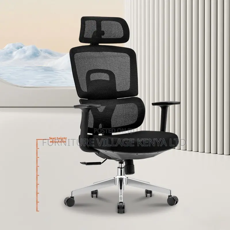 Mesh Staff Lumbar Support Ergonomic Chair