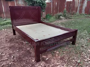 Brown Board Bed