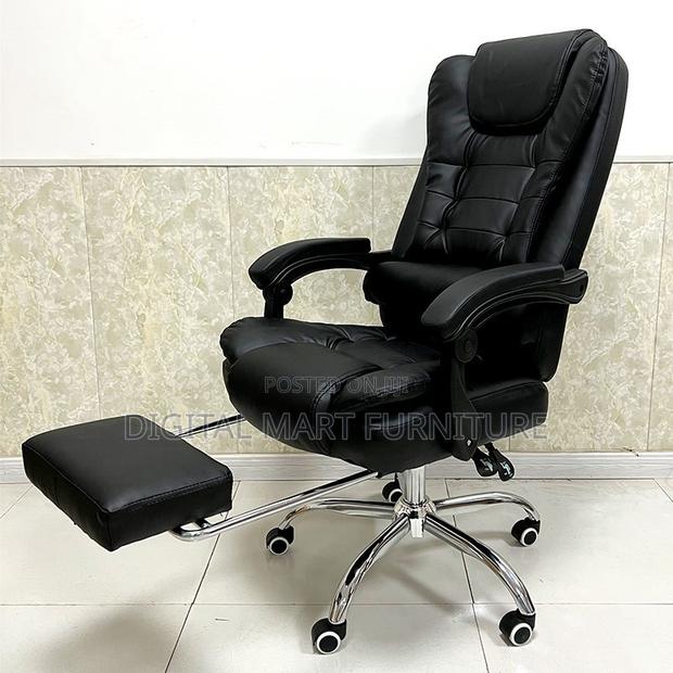 Offuce Chair;Office Leather Chair With Footerst - thumbnail 2