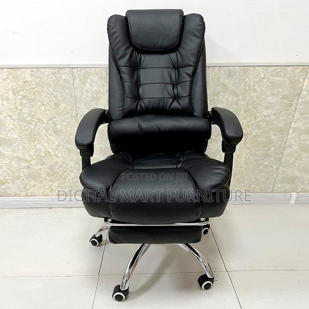 Offuce Chair;Office Leather Chair With Footerst - thumbnail 4
