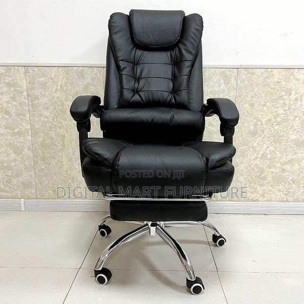 Offuce Chair;Office Leather Chair With Footerst - thumbnail 5