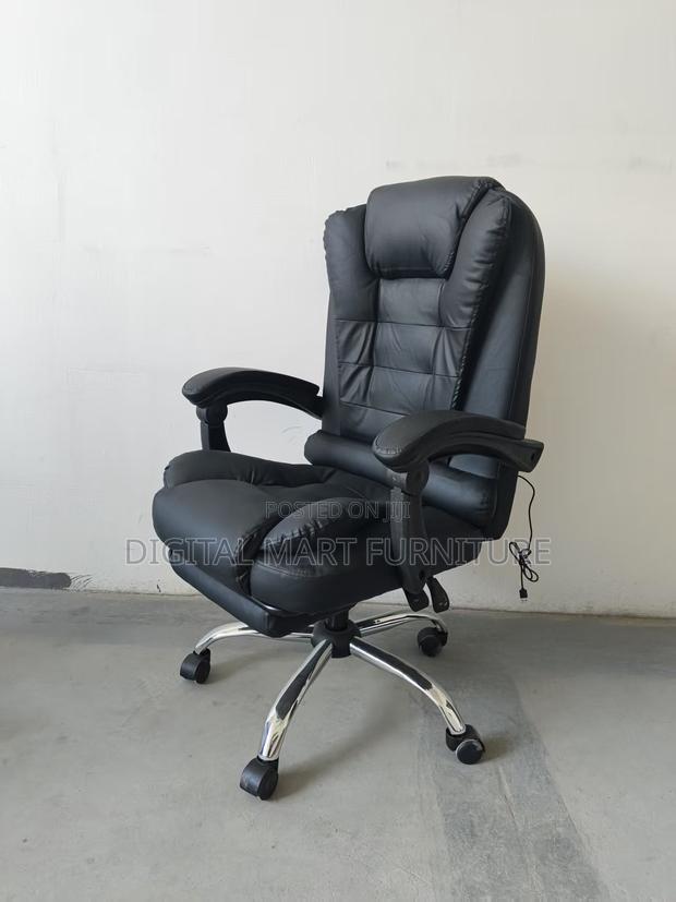 Offuce Chair;Office Leather Chair With Footerst - thumbnail 8