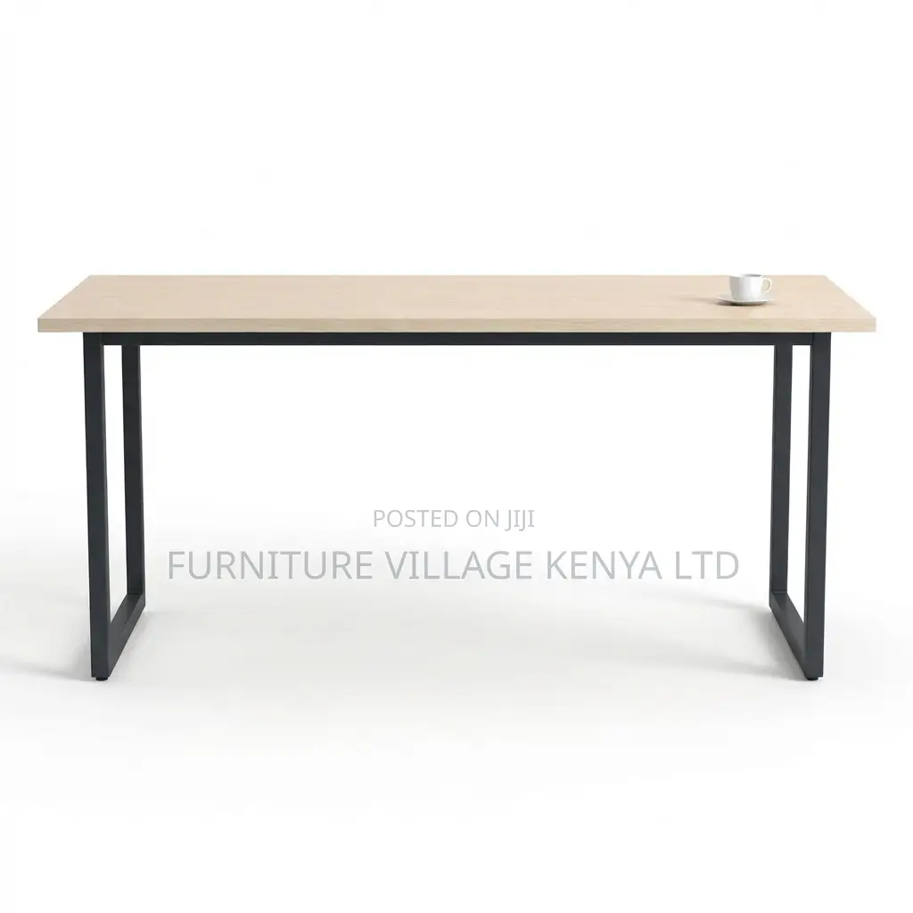 1.4m Curved Steel Frame Generic Home Study Desk
