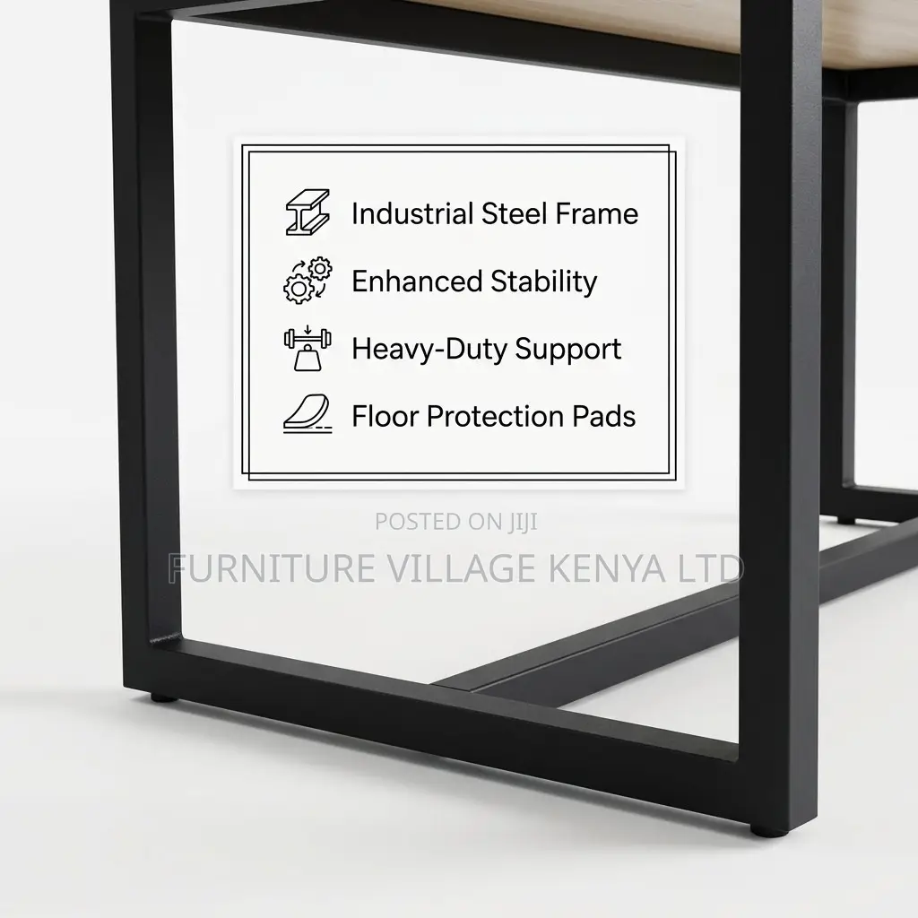 1.4m Curved Steel Frame Generic Home Study Desk