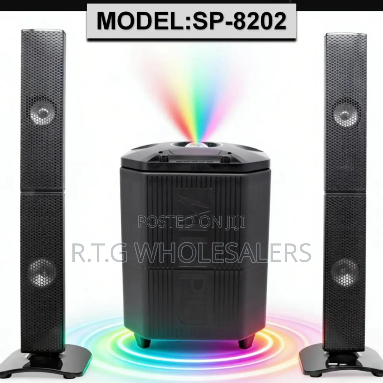 Mtungi Sp-8202 Ad 5.1ch Tall Boy Home Theater System
