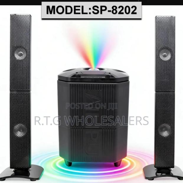 Mtungi Sp-8202 Ad 5.1ch Tall Boy Home Theater System