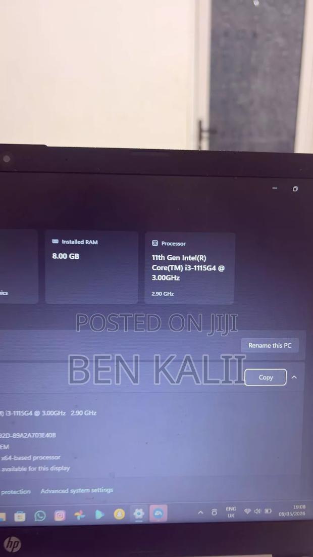 Laptop HP 15S 8GB Intel Core i3 SSD 128GB - thumbnail 6