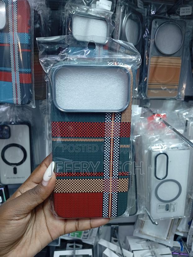 Tribal-Inspired Phone Case Featuring a Tri-Color - main view