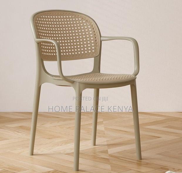 Dining Chair: Lightweight Stackable Plastic Dining Chair - thumbnail 5