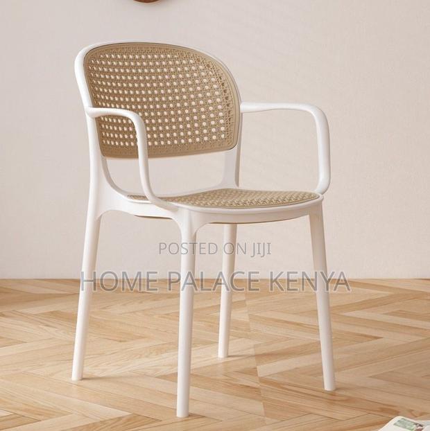 Dining Chair: Lightweight Stackable Plastic Dining Chair - thumbnail 7