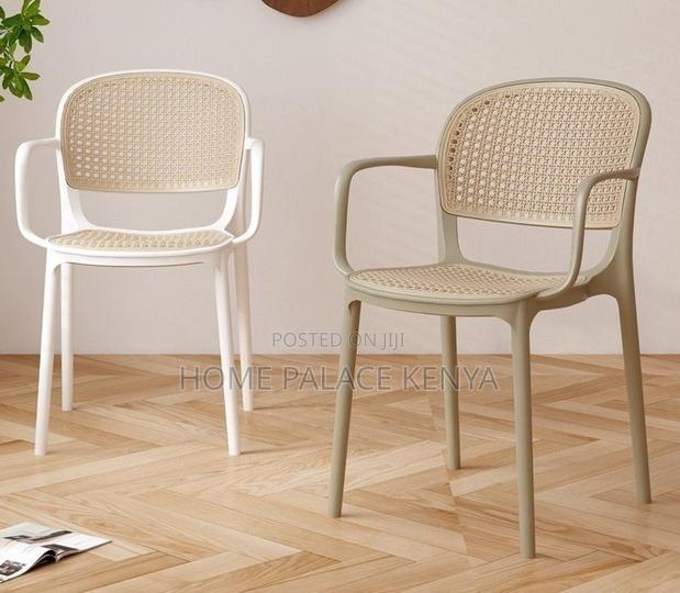 Dining Chair: Lightweight Stackable Plastic Dining Chair - thumbnail 9