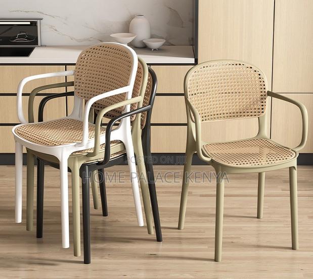 Dining Chair: Lightweight Stackable Plastic Dining Chair - thumbnail 12