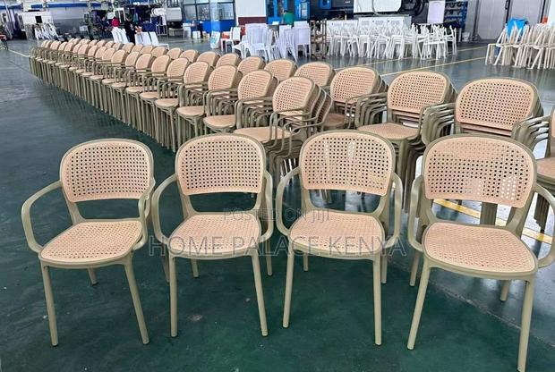 Dining Chair: Lightweight Stackable Plastic Dining Chair - thumbnail 16
