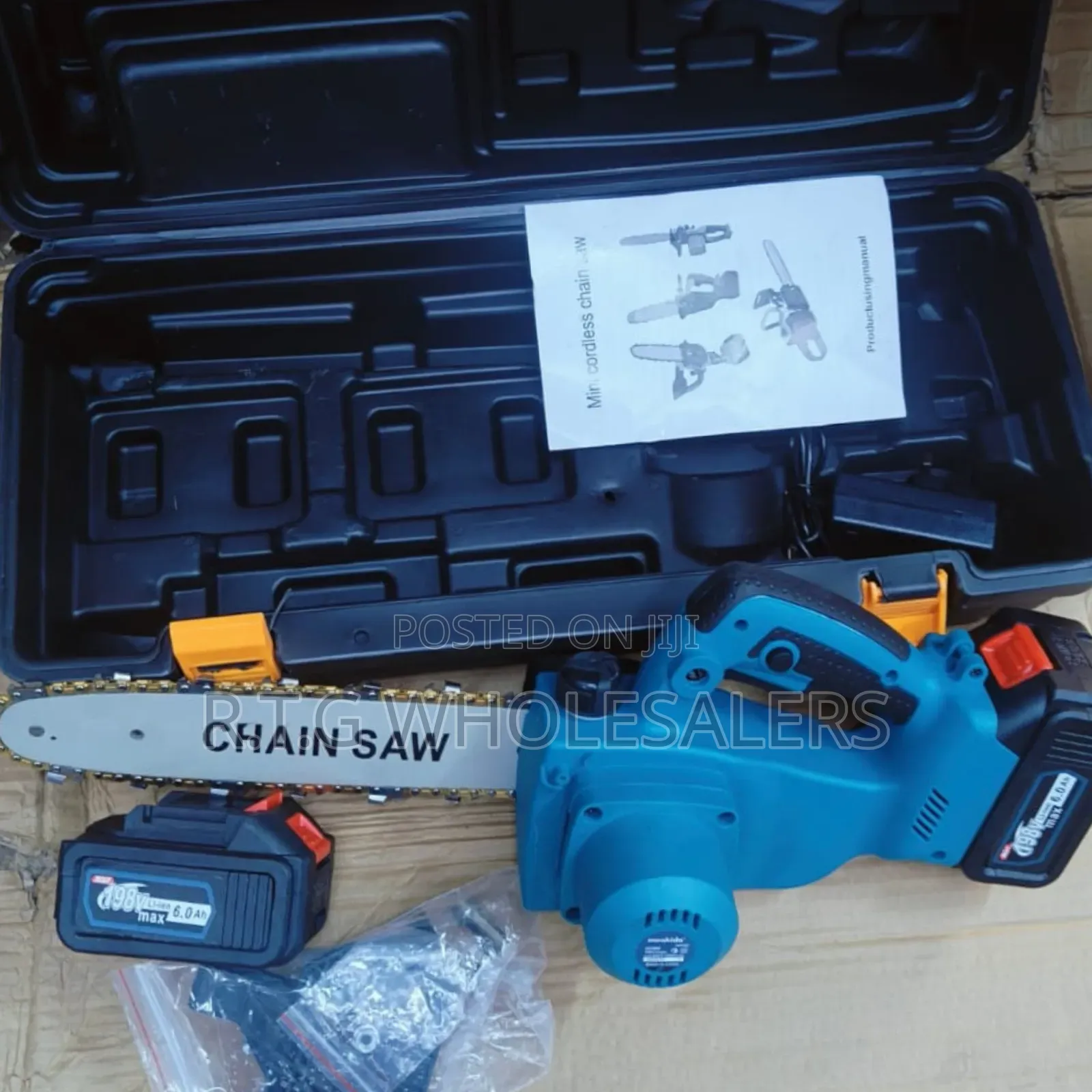 Heavy Duty Chainsaw – Powerful Wood Cutting Machine