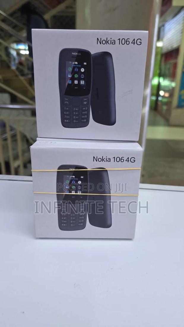 New Nokia 106 Black
